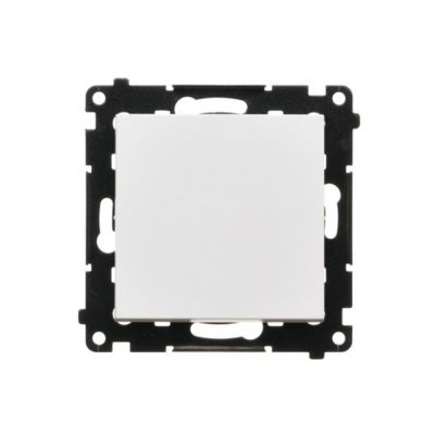 Simon 55 Łącznik krzyżowy bez piktogramu szybkozłączka Biały mat TW7.01/X/111 KONTAKT (TW7.01/X/111)