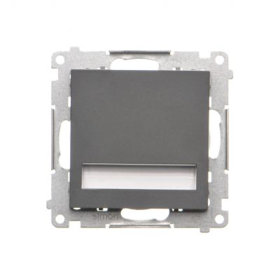 Simon 55 Oprawa oświetleniowa LED 230V (0,93 W) Barwa ciepła biała 3100K Grafitowy mat TOS3K.01/116 KONTAKT (TOS3K.01/116)