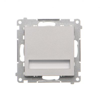 Simon 55 Oprawa oświetleniowa LED 230V (0,93 W) Barwa ciepła biała 3100K Aluminium mat TOS3K.01/143 KONTAKT (TOS3K.01/143)