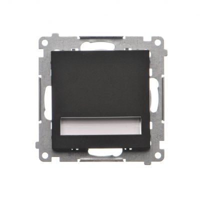 Simon 55 Oprawa oświetleniowa LED 230V (0,93 W) Barwa ciepła biała 3100K Czarny mat TOS3K.01/149 KONTAKT (TOS3K.01/149)