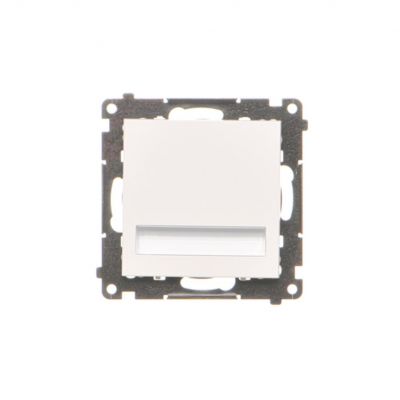 Simon 55 Oprawa oświetleniowa LED 230V (0,9 W) Barwa neutralna 4200K Biały mat TOS4K.01/111 KONTAKT (TOS4K.01/111)