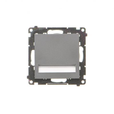 Simon 55 Oprawa oświetleniowa LED 230V (0,9 W) Barwa neutralna 4200K Grafitowy mat TOS4K.01/116 KONTAKT (TOS4K.01/116)