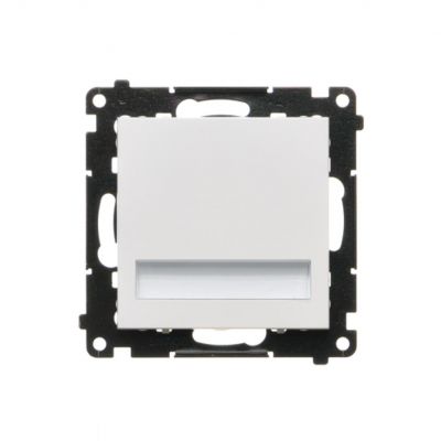 Simon 55 Oprawa oświetleniowa LED 230V (1,1 W) Barwa zimna biała 5900K Biały mat TOS5K.01/111 KONTAKT (TOS5K.01/111)