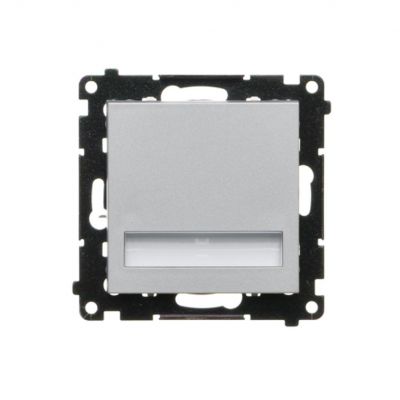 Simon 55 Oprawa oświetleniowa LED 14V* (0,56 W) Barwa zimna biała 5900K Aluminium mat TOS5K14.01/143 KONTAKT (TOS5K14.01/143)