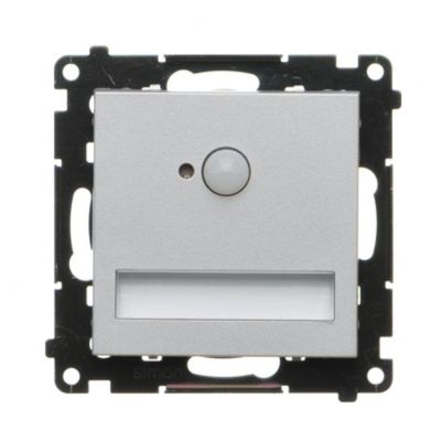 Simon 55 Oprawa oświetleniowa LED 230V z czujnikiem ruchu (1,2 W) Barwa neutralna 4200K Aluminium mat TOSC4K.01/143 KONTAKT (TOSC4K.01/143)