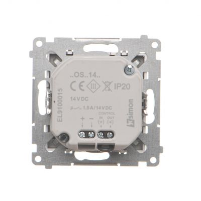 Simon 55 Oprawa oświetleniowa LED 14V* z czujnikiem ruchu (0,62 W) Barwa neutralna 4200K Aluminium mat TOSC4K14.01/143 KONTAKT (TOSC4K14.01/143)