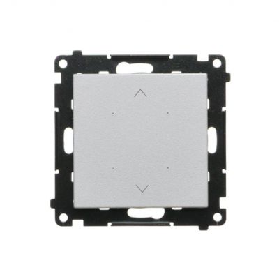 Simon 55 Lokalny sterownik roletowy do sterowania pojedynczą roletą Aluminium mat TEZ1L.01/143 KONTAKT (TEZ1L.01/143)