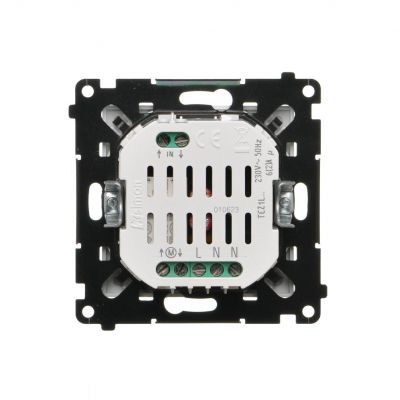 Simon 55 Lokalny sterownik roletowy do sterowania pojedynczą roletą Aluminium mat TEZ1L.01/143 KONTAKT (TEZ1L.01/143)