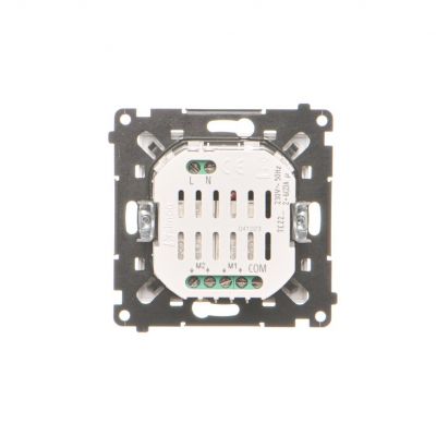 Simon 55 Łącznik/Przycisk roletowy zwierny podwójny elektroniczny Biały mat TEZ2.01/111 KONTAKT (TEZ2.01/111)
