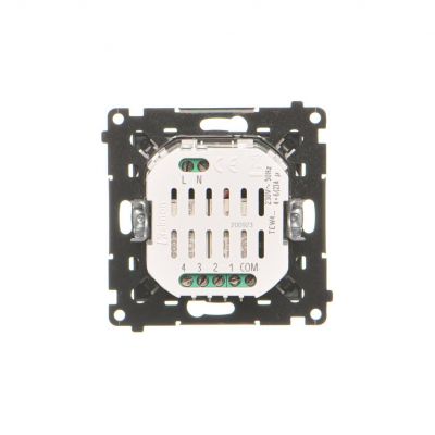 Simon 55 Łącznik/Przycisk zwierny 4-krotny elektroniczny Czarny mat TEW4.01/149 KONTAKT (TEW4.01/149)