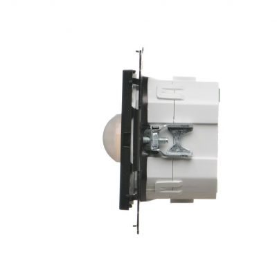 Simon 55 Elektroniczny łącznik hotelowy z podświetleniem LED Czarny mat TEWH1.01/149 TECR1.01/149 KONTAKT (TECR1.01/149)