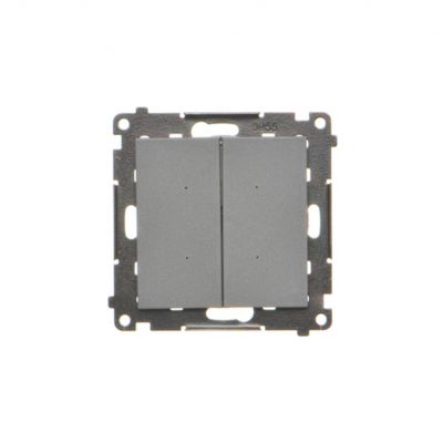SIMON 55 WMDL-TEW2-116 Łącznik elektroniczny podwójny z funcją przycisku lub łącznika czasowego, 2x1 TEW2.01/116 KONTAKT (TEW2.01/116)