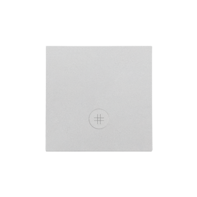 Simon 55 Klawisz pojedynczy z oczkiem z piktogramem krzyżowym do: SW7M Aluminium mat TKW7L/143 KONTAKT (TKW7L/143)