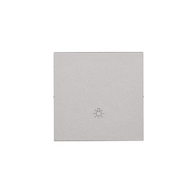 Simon 55 Klawisz pojedynczy z piktogramem /światło/ do: SP1M Aluminium mat TKWS1/143 KONTAKT (TKWS1/143)