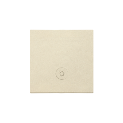 Simon 55 Klawisz pojedynczy z oczkiem z piktogramem /światło/ do: SP1M Szampański mat TKWS1L/144 KONTAKT (TKWS1L/144)