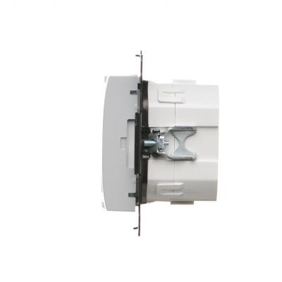 Simon 55 Termostat programowalny z wyświetlaczem Jasnoszary mat TETD1A.01/114 KONTAKT (TETD1A.01/114)