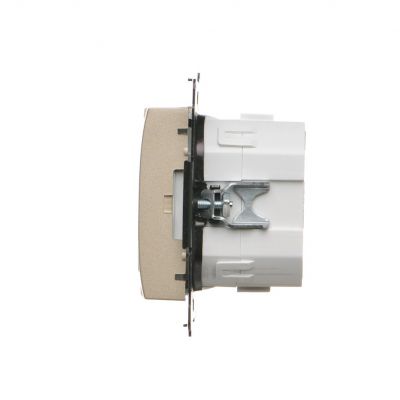 Simon 55 Termostat programowalny z wyświetlaczem Szampański mat TETD1A.01/144 KONTAKT (TETD1A.01/144)