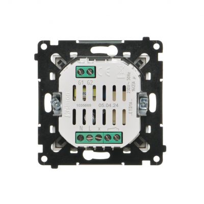 Simon 55 Termostat programowalny z wyświetlaczem Szampański mat TETD1A.01/144 KONTAKT (TETD1A.01/144)