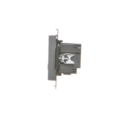 SIMON 55 Ładowarka USB typ C+A 30W 230V grafitowy mat TEC2CAQ.01/116 KONTAKT (TEC2CAQ.01/116)