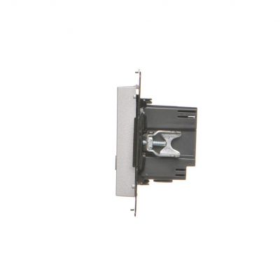 SIMON 55 Ładowarka typ USB C+A 30W 230V aluminium mat TEC2CAQ.01/143 KONTAKT (TEC2CAQ.01/143)