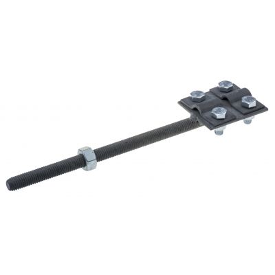  Uchwyt naciągowy M12 170/220mm z nakrętką z/śr (4xM8) oc.ogniowy R.8095 PAWBOL (R.8095)