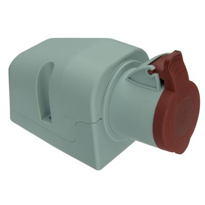  gniazdo siłowe 16A 4p biały 1035 PAWBOL (B.1035)
