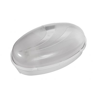 Oprawa oświetleniowa PANDA oval duża biała podstawa, klosz przeźroczysty D.3176 PAWBOL (D.3176)