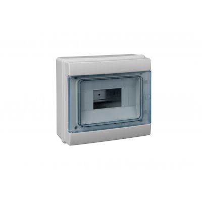 Rozdzielnica modułowa 1x8 natynkowa IP65 N+PE C.14508 PAWBOL (C.14508)