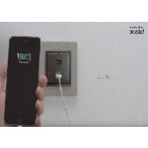 Simon 54 Ładowarka 2 x USB 2.1 A 5V DC 230V złoty mat DC2USB.01/44 KONTAKT (DC2USB.01/44)