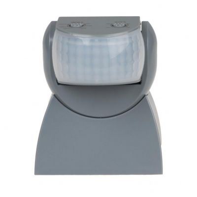 Czujnik ruchu PIR szary IP65 F&F (DR-04G)