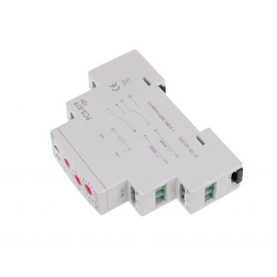 Przekaźnik czasowy 10-funkcji styki 2Z/R 12V PCS-519 12V PCS-519-12V F&F (PCS-519-12V)