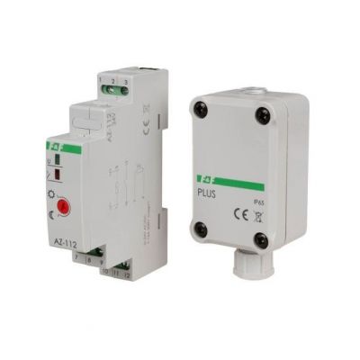 Automat zmierzchowy z zewnętrzną sondą hermetyczną AZ-PLUS; 24V AZ-112-PLUS-24V F&F (AZ-112-PLUS-24V)