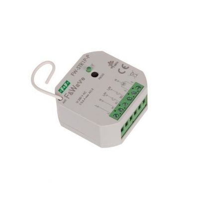 Radiowy sterownik rolet 230V do puszki montażowej fi60 85-265V AC/DC multifunkcyjny do montażu podtynkowego FW-STR1P-P F&F (FW-STR1P-P)