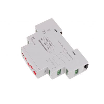 Przekaźnik czasowy 2-funkcyjny (nastawa 2 czasów T1 T2 styk: 2Z/R 24V PCU-507-24V F&F (PCU-507-24V)