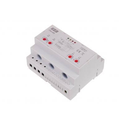 Ogranicznik poboru mocy trójfazowy pomiar bezpośredni do 50kW montaż na szynie DIN OM-630 F&F (OM-630)