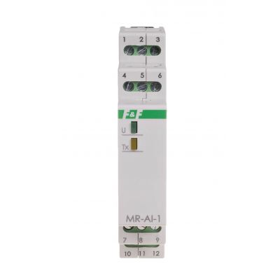Moduł rozszerzeń WEJŚĆ analogowych z wyjściem MODBUS RTU 1 moduł MAX-MR-AI-1 F&F (MAX-MR-AI-1)