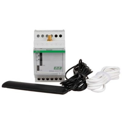 przekaźnik zdalnego sterowania GSM (SMS); 2xWY 2xWE; załącz/wyłącz/powiadom; 12V AC; 2x1NO/NC; mont  (SIMplyMAX-P01-12V)