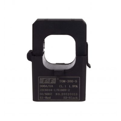 Miniaturowy przekładnik prądowy z otwieranym rdzeniem 300-5A F&F (TOM-300-5)