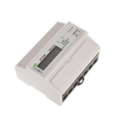 Licznik energii elektrycznej - trójfazowy pomiar w ukł. Arona LCD kl.1 3x230,400V 3x10(100A) LE-05D F&F (LE-05D)