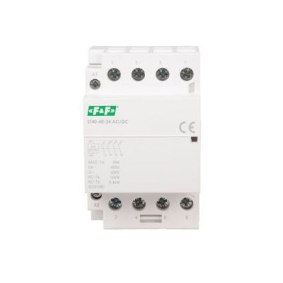 Stycznik 40A 24 V ACDC styki 4Z F&F (ST40-40-24ACDC)