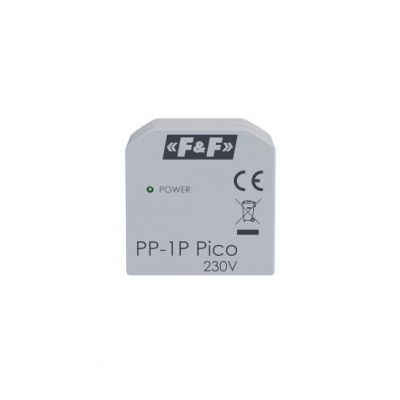 Miniaturowy przekaźnik elektromagnetyczny 1P 16A montaż podtynkowy,U=230V F&F (PP-1P-Pico)