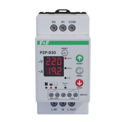 Przekaźnik kontroli pompy głębinowej PZP-830 F&F (PZP-830)