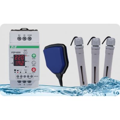 Przekaźnik kontroli pompy głębinowej PZP-830 F&F (PZP-830)
