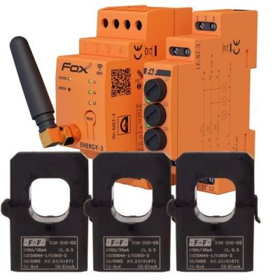Zestaw WI-MEF-3-200A Wi-Fi + zabezpieczenie LK-BZ-3 F&F (WI-MEF-3-200SET)