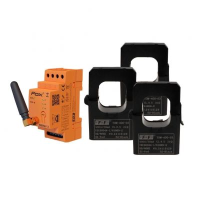 Monitor energii elektrycznej WI-FI 3F+N,FOX ENERGY 3 WI-MEF3 400A F&F (WI-MEF-3-400)