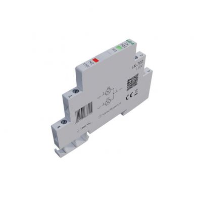 Lampka kontrolna zasilania 1/3S 110V AC/DC 2xLED CZERWONA/ZIELONA F&F (LK-702-110V)