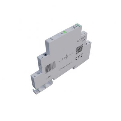 Lampka kontrolna zasilania 1/3S 12÷60V DC 12÷48V AC 1xLED ZIELONA F&F (LK-701G-24V)