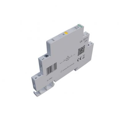 Lampka kontrolna zasilania 1/3S 12÷60V DC 12÷48V AC 1xLED ŻÓŁTA F&F (LK-701Y-24V)