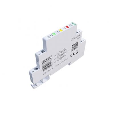 Lampka kontrolna zasilania z zabezpieczeniem 1/3S 3xLED - 3 kolory F&F (LK-BZ-703K)