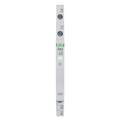 Przekaźnik interfejsowy styk zwierny 12 V AC/DC 1/3S TH-35 F&F (PKI-1Z-12V)